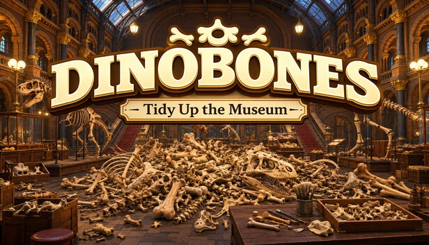 恐龙化石：整理博物馆（DinoBones: Tidy Up the Museum） 游戏封面