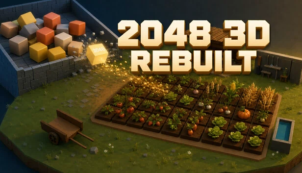 2048 3D:重建版(2048 3D: Rebuilt) 游戏封面
