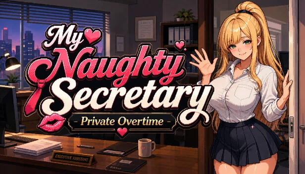 我的淘气秘书:私人加班(My Naughty Secretary: Private Overtime) 游戏封面