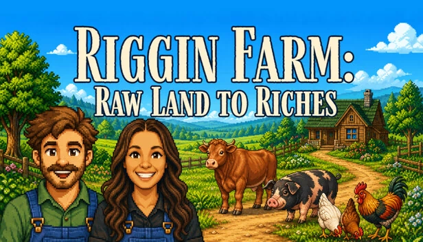 里金农场：从荒地到财富（Riggin Farm: Raw Land to Riches） 游戏封面