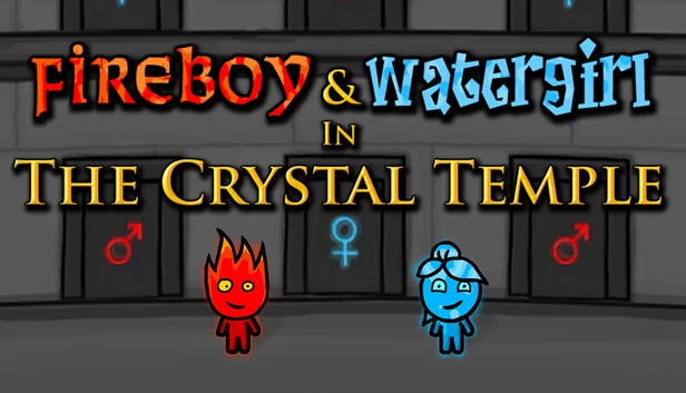 森林冰火人4：水晶神庙（Fireboy & Watergirl 4: The Crystal Temple） 游戏封面