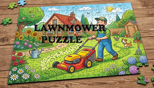 割草机拼图（Lawnmower Puzzle） 游戏封面