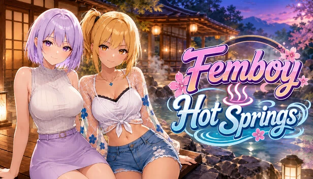 伪娘温泉(Femboy Hot Springs) 游戏封面