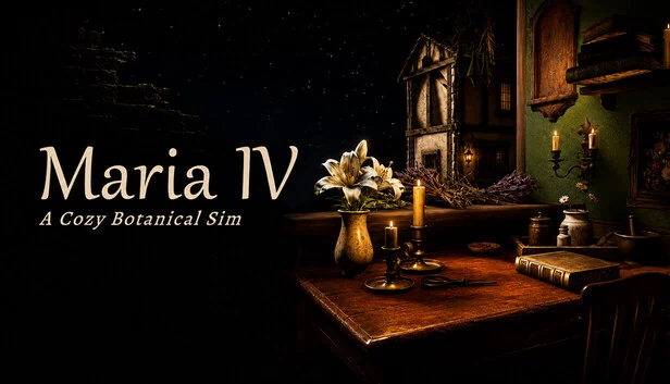 玛丽亚四号：温馨植物模拟（Maria IV: A Cozy Botanical Sim） 游戏封面
