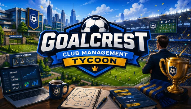 Goalcrest:俱乐部管理大亨(Goalcrest: Club Management Tycoon) 游戏封面
