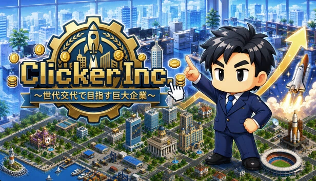 点击公司 - 世代传承（Clicker Inc. - Generational Succession） 游戏封面