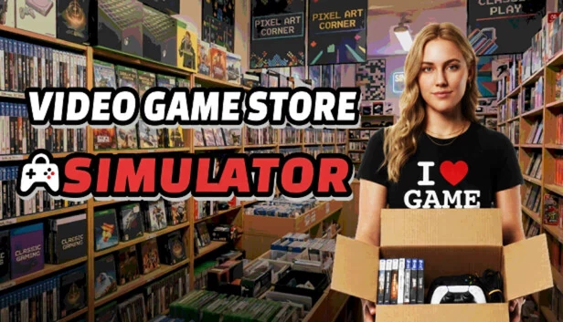 电子游戏商店模拟器（Video Game Store Simulator） 游戏封面