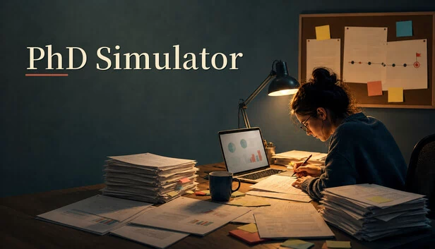 博士模拟器（PhD Simulator） 游戏封面