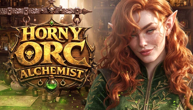 好色兽人炼金术师 🧪🔞（Horny Orc Alchemist 🧪🔞） 游戏封面
