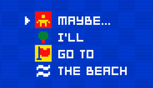 也许……我会去海滩（Maybe... I'll go to the beach） 游戏封面