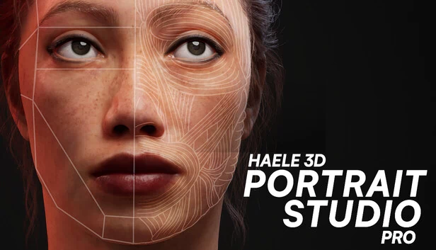 HAELE 3D - 肖像工作室专业版 - 绘画参考（HAELE 3D - Portrait Studio Pro - Drawing References） 游戏封面