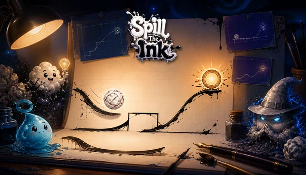 墨染谜踪（Spill The Ink） 游戏封面