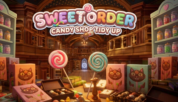 甜蜜订单：糖果店整理！（Sweet Order: Candy Shop Tidy Up!） 游戏封面