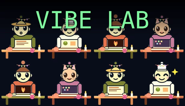 Vibe Lab：闲置开发模拟（Vibe Lab: Idle Dev Sim） 游戏封面