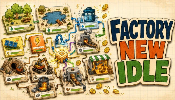 全新闲置工厂（Factory New Idle） 游戏封面