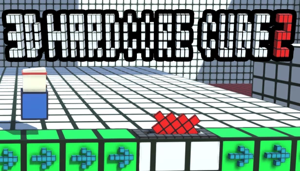 3D硬核方块2（3D Hardcore Cube 2） 游戏封面