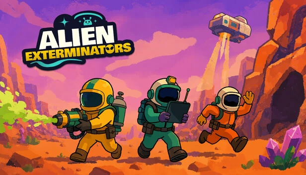 Alien Exterminators 游戏封面