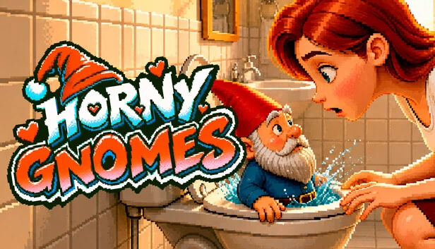 Horny Gnomes 🧙🏻‍♂️🔞 游戏封面