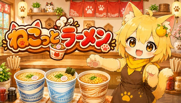 ねこっとラーメン 游戏封面