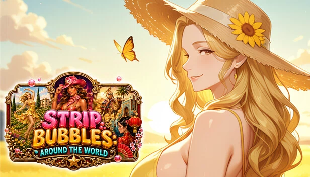 Strip Bubbles: Around the World 游戏封面