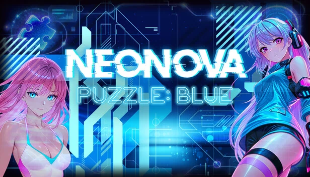 NEONOVA Puzzle: Blue 游戏封面