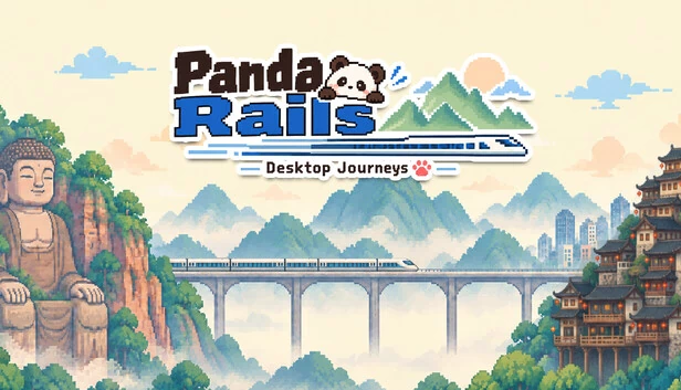 Panda Rails: Desktop Journeys 游戏封面