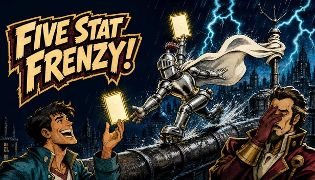 FIVE STAT FRENZY! 游戏封面