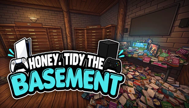 Honey, Tidy the Basement 游戏封面