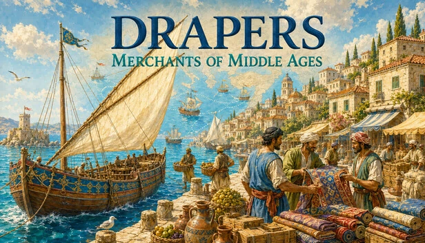 Drapers: Merchants of Middle Ages 游戏封面