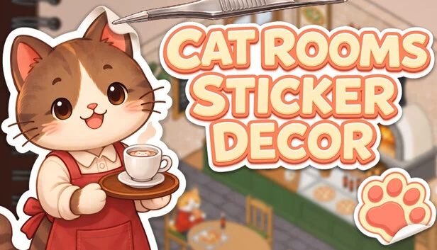 Cat Rooms: Sticker Decor! 游戏封面