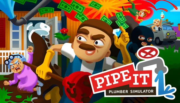 Pipe it: Sketchy Plumber Simulator 游戏封面