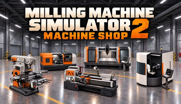 Milling Machine Simulator 2: Machine Shop 游戏封面