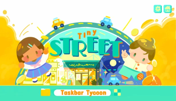 Tiny Street: Taskbar Tycoon 游戏封面