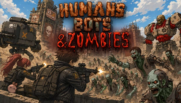 Humans Bots & Zombies 游戏封面