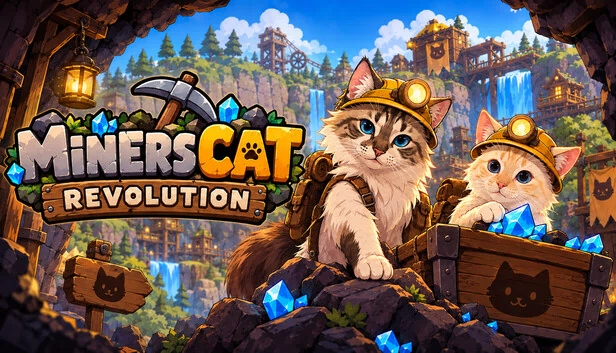 Miners Cat Revolution 游戏封面