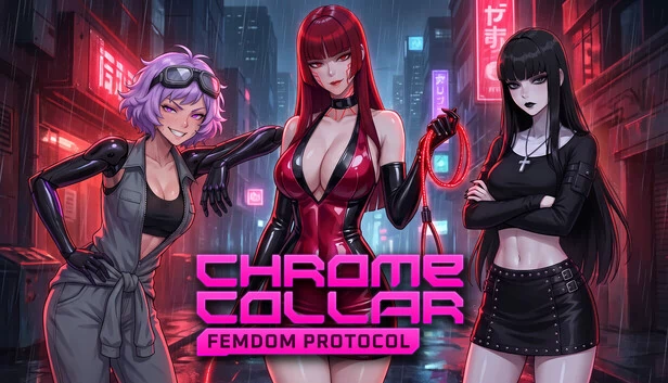 Chrome Collar: Femdom Protocol 游戏封面