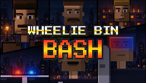 Wheelie Bin Bash 游戏封面