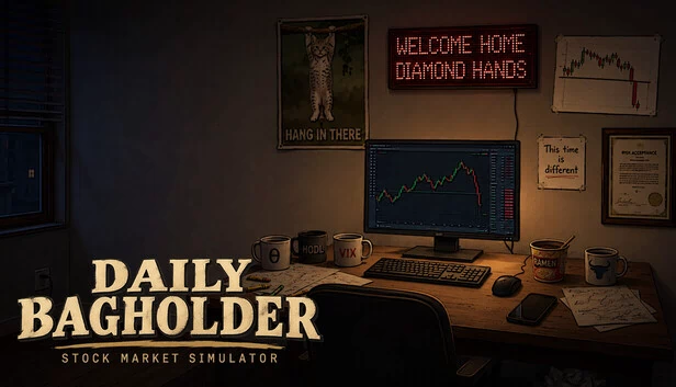 Daily Bagholder: Stock Market Simulator 游戏封面