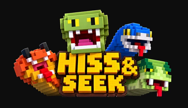 Hiss and Seek: Voxel Snake Hunt 游戏封面