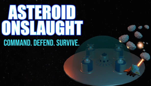 Asteroid Onslaught: Command. Defend. Survive. 游戏封面