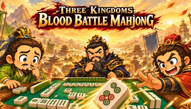 Three Kingdoms: Blood Battle Mahjong 游戏封面