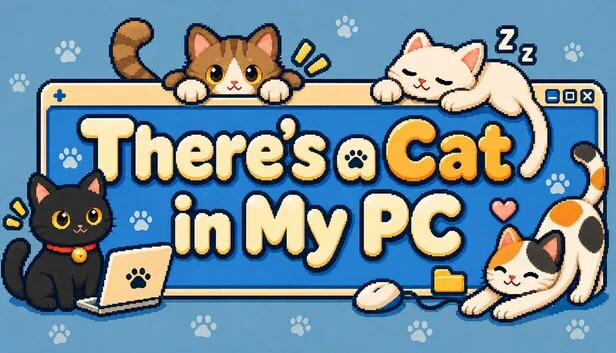 There's a Cat in My PC 游戏封面