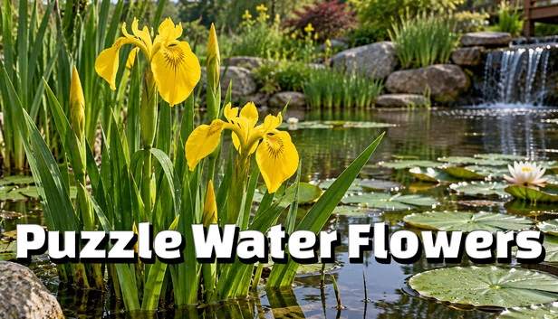 Puzzle Water Flowers 游戏封面
