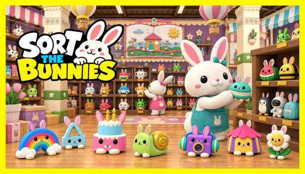 Sort The Bunnies 游戏封面