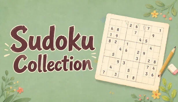 Sudoku Collection: Classic Sudoku, Killer Sudoku, Diagonal Sudoku, Jigsaw Sudoku 游戏封面