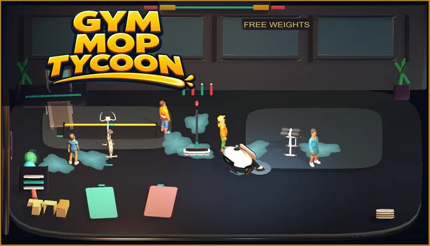 Gym Mop Tycoon 游戏封面