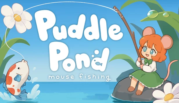Puddle Pond: Mouse Fishing 游戏封面