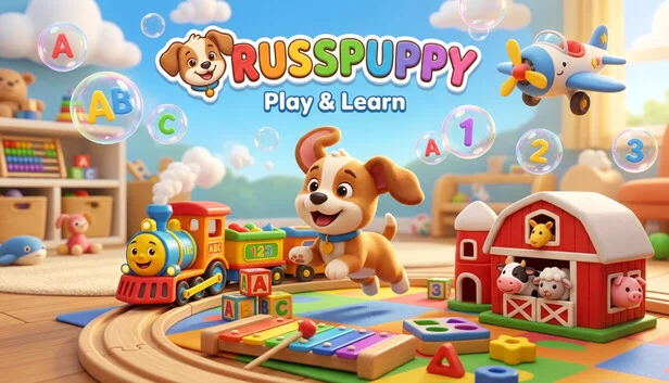 Russpuppy Play & Learn 游戏封面