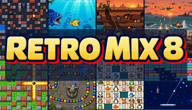 Retro Mix 8: Arcade Collection 游戏封面