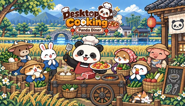 Desktop Cooking: Panda Diner 游戏封面